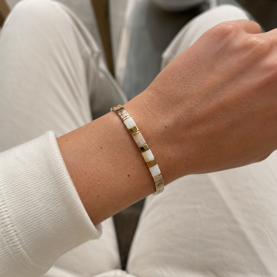 Marble Miyuki Bracelet