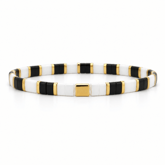 Zebrina Miyuki Bracelet