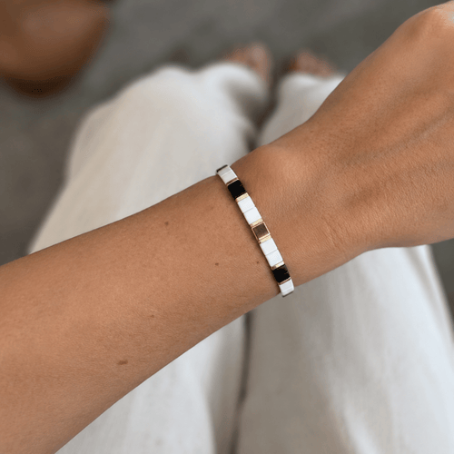 Zebrina Miyuki Bracelet