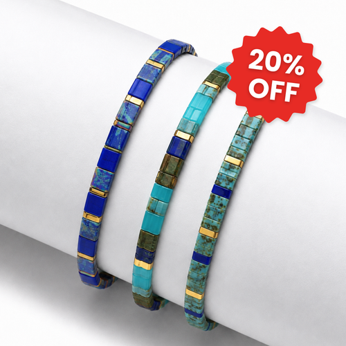 Deep Sea (Set of 3 Miyuki Bracelets)
