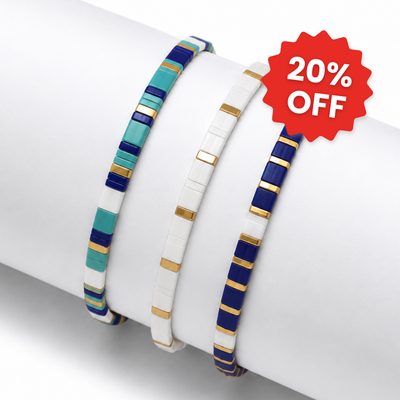 Marina (Set of 3 Miyuki Bracelets)