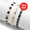 Onyx (Set of 3 Miyuki Bracelets)