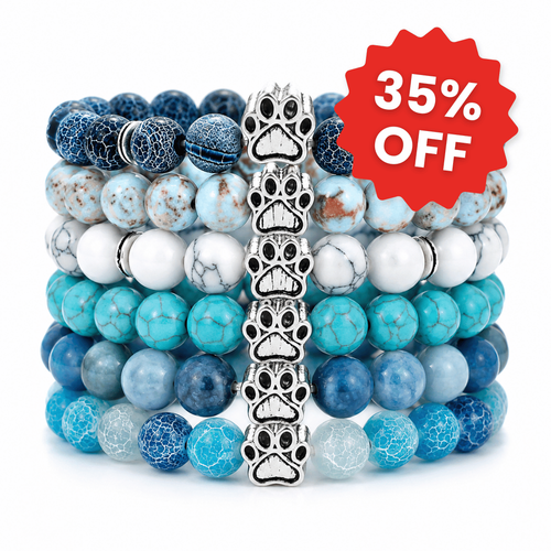 Deep Blue (Set of 6 Bracelets)